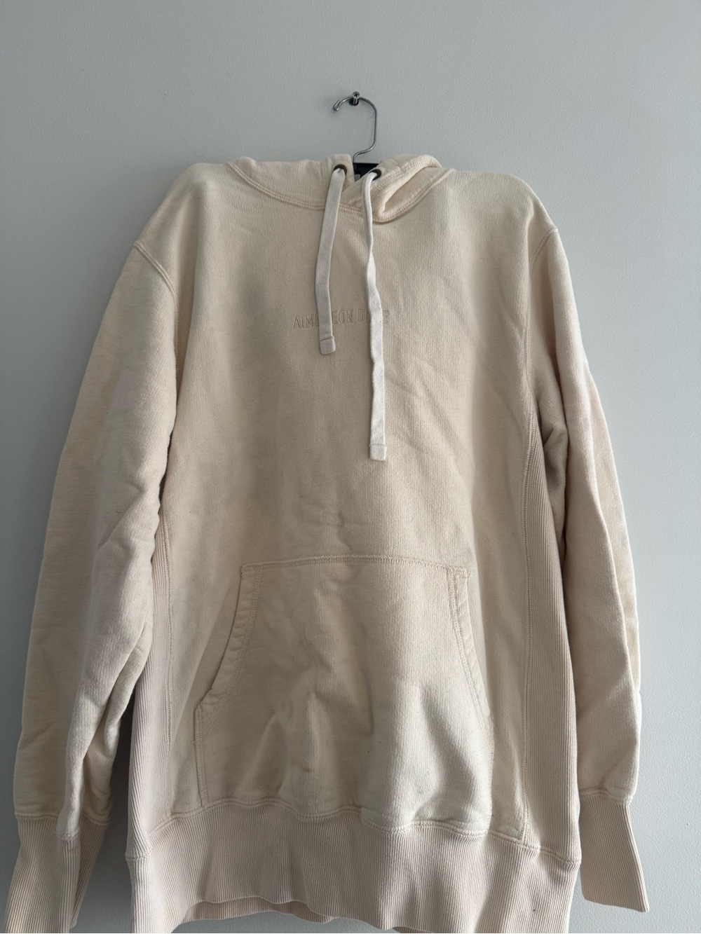 Aime Leon Dore Cream Crewneck Hoodie